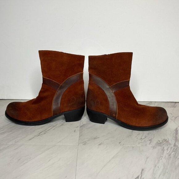 Fly London Mobu Long Line Ankle Boot - Picture 6 of 13